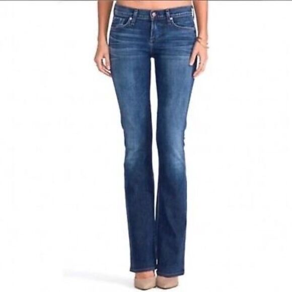 Citizens of Humanity Kelly 001 Low Waist Bootcut Jeans Size 29 Stretch Y2k - Picture 2 of 11